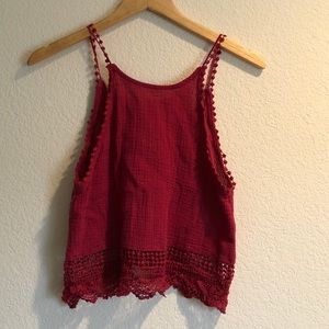 High neck tank size medium